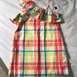 Janie & Jack off the shoulder 4T dress